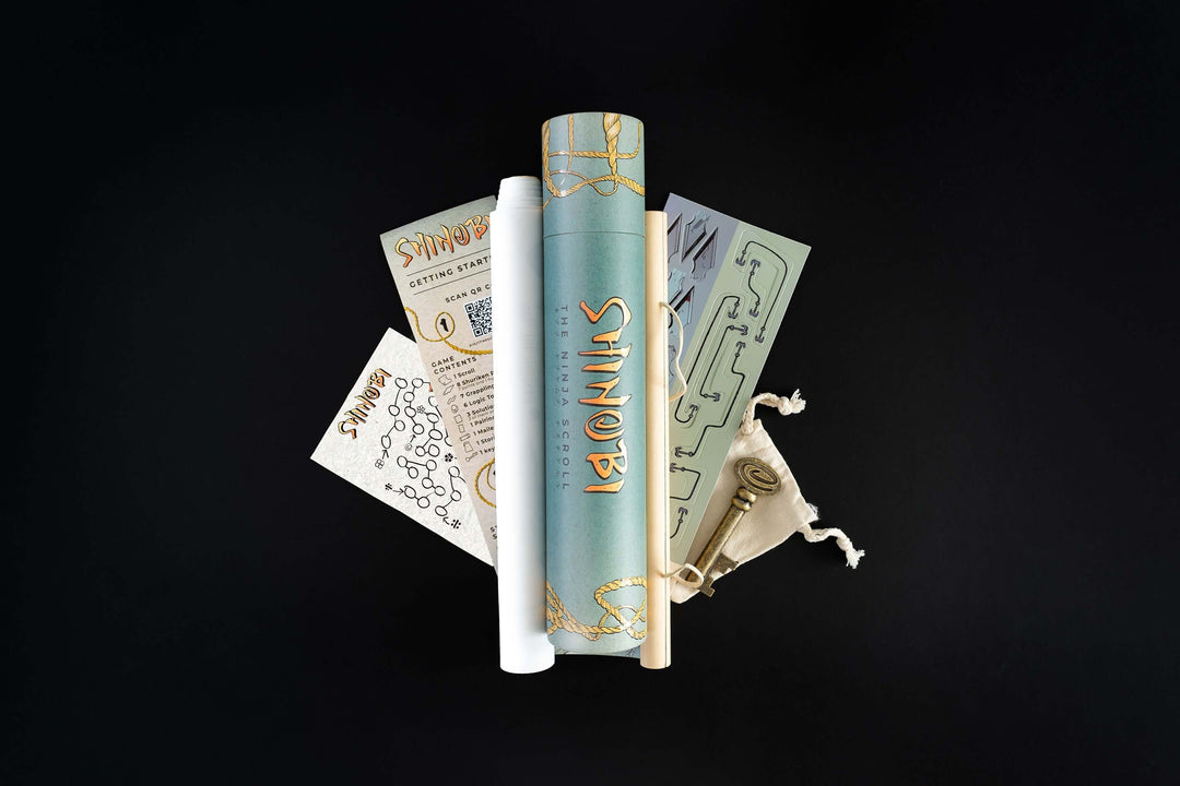 Games Night in an envelope and tabletop Escape Room Game. Similar to an Exit Game. Same genre as murder mystery.