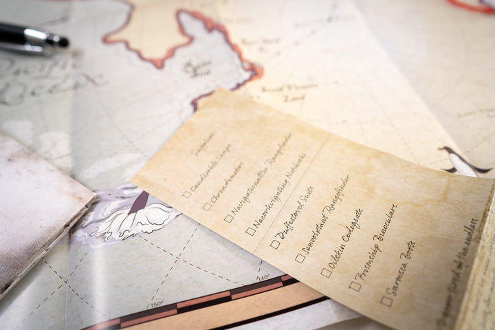 Games Night in an envelope and tabletop Escape Room Game. Similar to an Exit Game. Same genre as murder mystery.